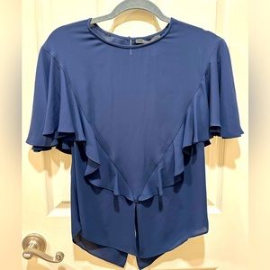 BCBGMAXAZRIA Dark Navy blouse